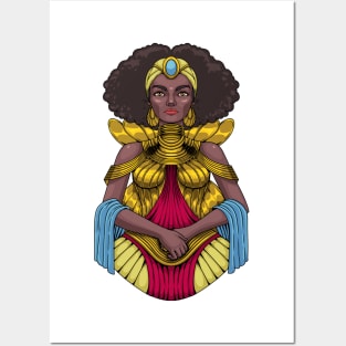 Goddess of the Yoruba religion - Oshun Posters and Art